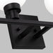 Myhouse Lighting Visual Comfort Studio - 4461604-112 - Four Light Bath Vanity - Clybourn - Midnight Black