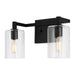 Myhouse Lighting Visual Comfort Studio - 4464202-112 - Two Light Bath Vanity - Fullton - Midnight Black