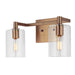 Myhouse Lighting Visual Comfort Studio - 4464202-848 - Two Light Bath Vanity - Fullton - Satin Brass