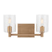 Myhouse Lighting Visual Comfort Studio - 4464202-848 - Two Light Bath Vanity - Fullton - Satin Brass