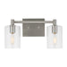 Myhouse Lighting Visual Comfort Studio - 4464202-962 - Two Light Bath Vanity - Fullton - Brushed Nickel