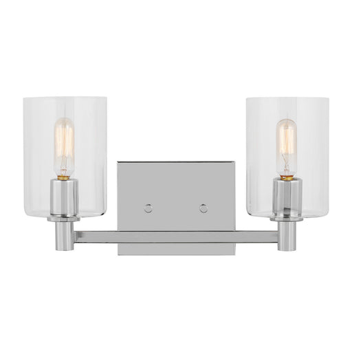 Myhouse Lighting Visual Comfort Studio - 4464202EN-05 - LED Bath Wall Sconce - Fullton - Chrome