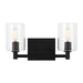 Myhouse Lighting Visual Comfort Studio - 4464202EN-112 - LED Bath Wall Sconce - Fullton - Midnight Black