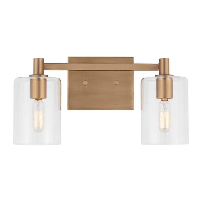 Myhouse Lighting Visual Comfort Studio - 4464202EN-848 - LED Bath Wall Sconce - Fullton - Satin Brass