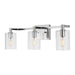 Myhouse Lighting Visual Comfort Studio - 4464203-05 - Three Light Bath Vanity - Fullton - Chrome