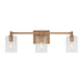 Myhouse Lighting Visual Comfort Studio - 4464203-848 - Three Light Bath Vanity - Fullton - Satin Brass