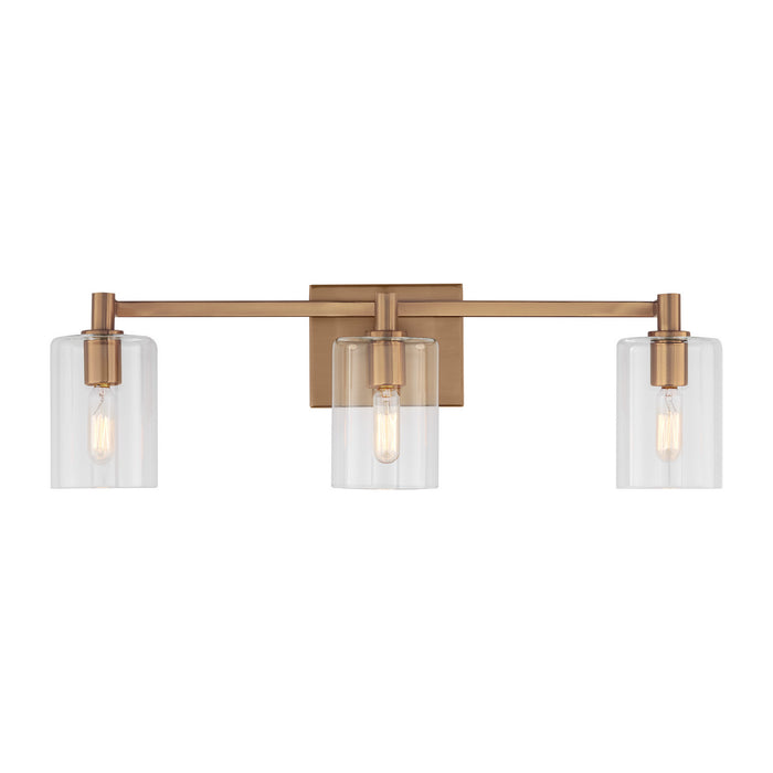 Myhouse Lighting Visual Comfort Studio - 4464203EN-848 - LED Bath Wall Sconce - Fullton - Satin Brass