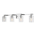 Myhouse Lighting Visual Comfort Studio - 4464204-05 - Four Light Bath Vanity - Fullton - Chrome