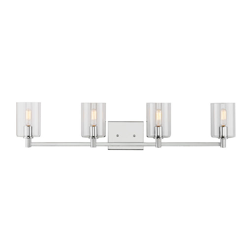 Myhouse Lighting Visual Comfort Studio - 4464204EN-05 - LED Bath Wall Sconce - Fullton - Chrome