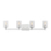 Myhouse Lighting Visual Comfort Studio - 4464204EN-05 - LED Bath Wall Sconce - Fullton - Chrome