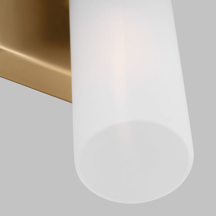 Myhouse Lighting Visual Comfort Studio - 4465002-848 - Two Light Bath Vanity - Keaton - Satin Brass