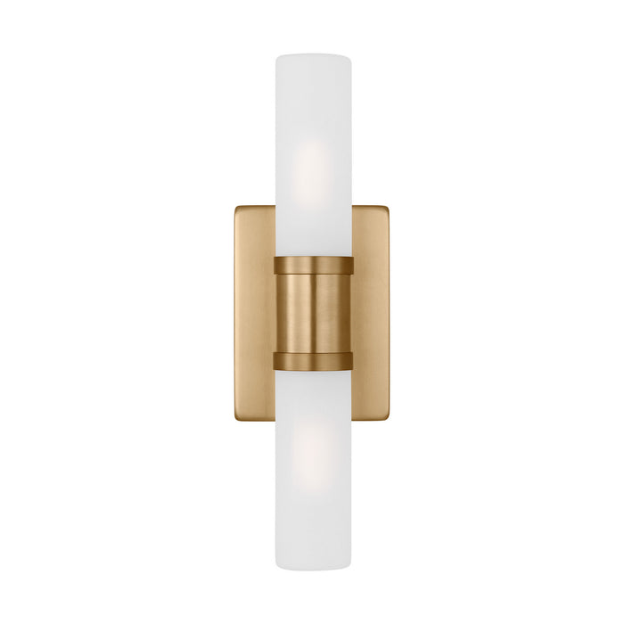 Myhouse Lighting Visual Comfort Studio - 4465002-848 - Two Light Bath Vanity - Keaton - Satin Brass