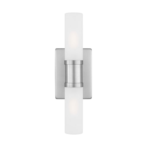 Myhouse Lighting Visual Comfort Studio - 4465002-962 - Two Light Bath Vanity - Keaton - Brushed Nickel