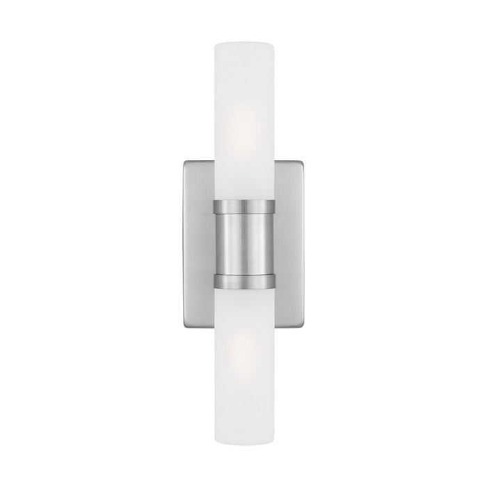 Myhouse Lighting Visual Comfort Studio - 4465002-962 - Two Light Bath Vanity - Keaton - Brushed Nickel