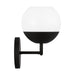 Myhouse Lighting Visual Comfort Studio - 4468102-112 - Two Light Bath Vanity - Alvin - Midnight Black