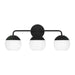 Myhouse Lighting Visual Comfort Studio - 4468103EN3-112 - LED Bath Wall Sconce - Alvin - Midnight Black