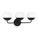 Myhouse Lighting Visual Comfort Studio - 4468103EN3-112 - LED Bath Wall Sconce - Alvin - Midnight Black