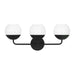 Myhouse Lighting Visual Comfort Studio - 4468103EN3-112 - LED Bath Wall Sconce - Alvin - Midnight Black