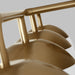 Myhouse Lighting Visual Comfort Studio - 4468104-848 - Four Light Bath Vanity - Alvin - Satin Brass