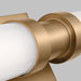 Myhouse Lighting Visual Comfort Studio - 4504093S-848 - LED Bath Wall Sconce - Kiel - Satin Brass