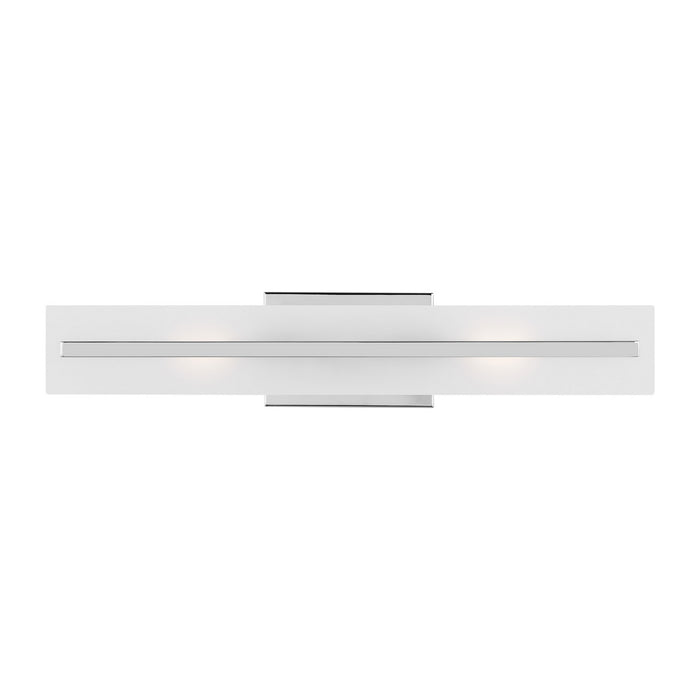 Myhouse Lighting Visual Comfort Studio - 4554302-05 - Two Light Bath Vanity - Dex - Chrome