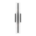 Myhouse Lighting Visual Comfort Studio - 4554302-112 - Two Light Bath Vanity - Dex - Midnight Black