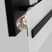 Myhouse Lighting Visual Comfort Studio - 4554302-112 - Two Light Bath Vanity - Dex - Midnight Black