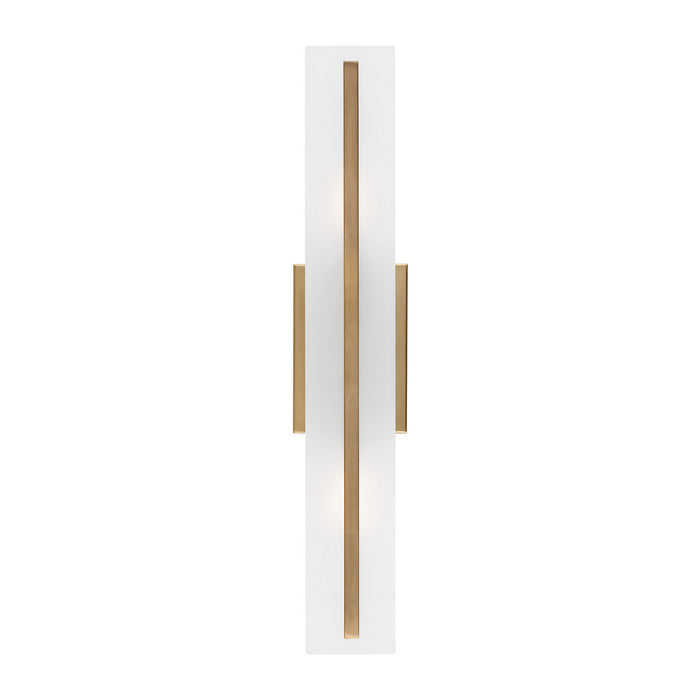 Myhouse Lighting Visual Comfort Studio - 4554302-848 - Two Light Bath Vanity - Dex - Satin Brass