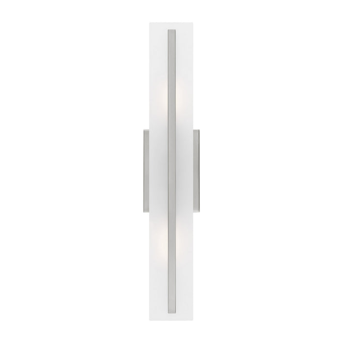 Myhouse Lighting Visual Comfort Studio - 4554302-962 - Two Light Bath Vanity - Dex - Brushed Nickel