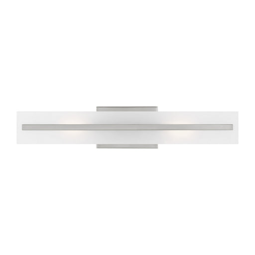 Myhouse Lighting Visual Comfort Studio - 4554302-962 - Two Light Bath Vanity - Dex - Brushed Nickel