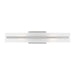 Myhouse Lighting Visual Comfort Studio - 4554302-962 - Two Light Bath Vanity - Dex - Brushed Nickel