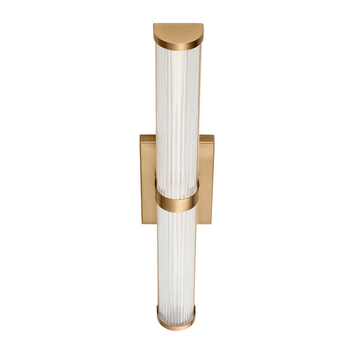 Myhouse Lighting Visual Comfort Studio - 4559293S-848 - LED Bath Wall Sconce - Syden - Satin Brass