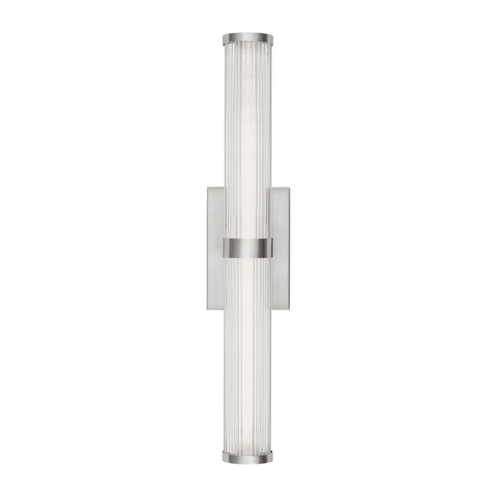 Myhouse Lighting Visual Comfort Studio - 4559293S-962 - LED Bath Wall Sconce - Syden - Brushed Nickel