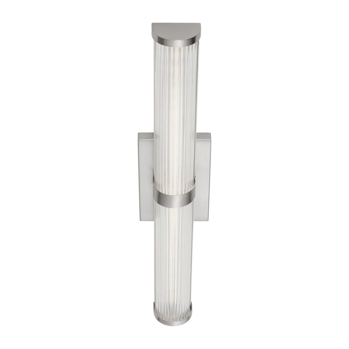 Myhouse Lighting Visual Comfort Studio - 4559293S-962 - LED Bath Wall Sconce - Syden - Brushed Nickel