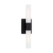 Myhouse Lighting Visual Comfort Studio - 4565002-112 - Two Light Bath Vanity - Keaton - Midnight Black