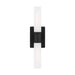 Myhouse Lighting Visual Comfort Studio - 4565002-112 - Two Light Bath Vanity - Keaton - Midnight Black