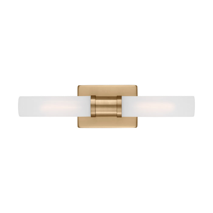 Myhouse Lighting Visual Comfort Studio - 4565002-848 - Two Light Bath Vanity - Keaton - Satin Brass