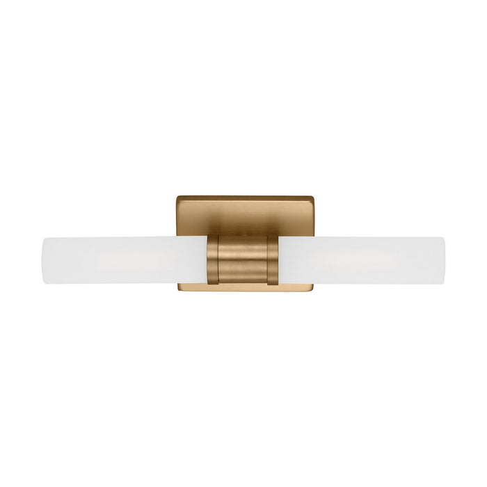 Myhouse Lighting Visual Comfort Studio - 4565002-848 - Two Light Bath Vanity - Keaton - Satin Brass