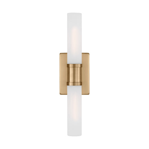 Myhouse Lighting Visual Comfort Studio - 4565002-848 - Two Light Bath Vanity - Keaton - Satin Brass