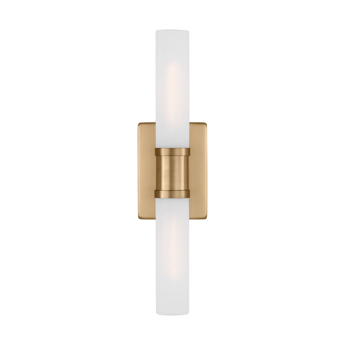 Myhouse Lighting Visual Comfort Studio - 4565002-848 - Two Light Bath Vanity - Keaton - Satin Brass