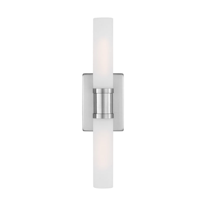 Myhouse Lighting Visual Comfort Studio - 4565002-962 - Two Light Bath Vanity - Keaton - Brushed Nickel