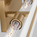 Myhouse Lighting Visual Comfort Studio - 4654303-848 - Three Light Bath Vanity - Dex - Satin Brass