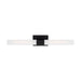 Myhouse Lighting Visual Comfort Studio - 4665002-112 - Two Light Bath Vanity - Keaton - Midnight Black