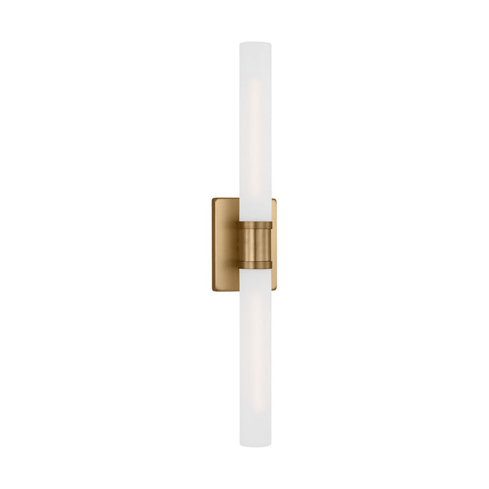 Myhouse Lighting Visual Comfort Studio - 4665002-848 - Two Light Bath Vanity - Keaton - Satin Brass