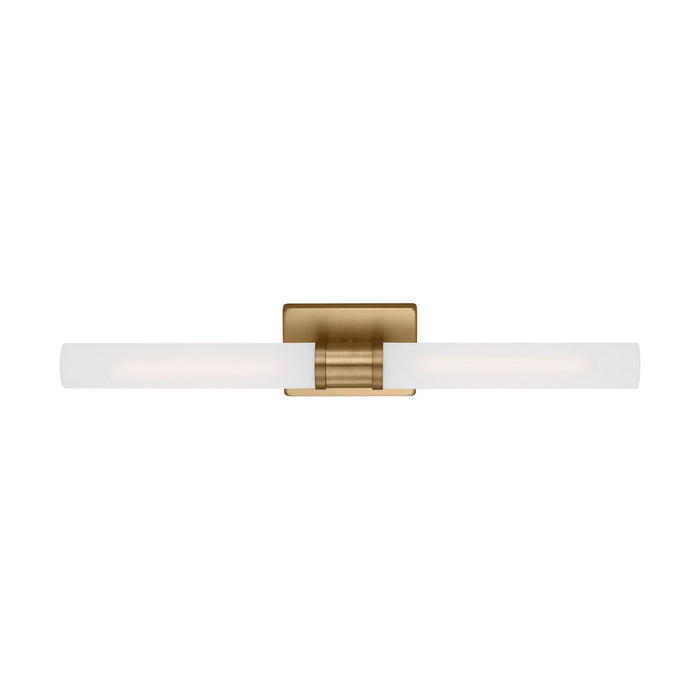 Myhouse Lighting Visual Comfort Studio - 4665002-848 - Two Light Bath Vanity - Keaton - Satin Brass