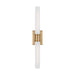 Myhouse Lighting Visual Comfort Studio - 4665002-848 - Two Light Bath Vanity - Keaton - Satin Brass