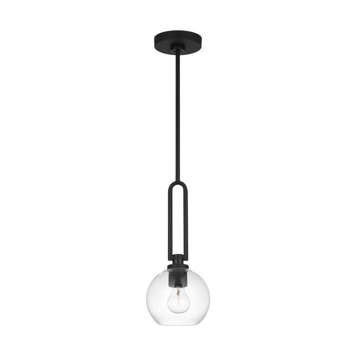 Myhouse Lighting Visual Comfort Studio - 6155701-112 - One Light Pendant - Codyn - Midnight Black