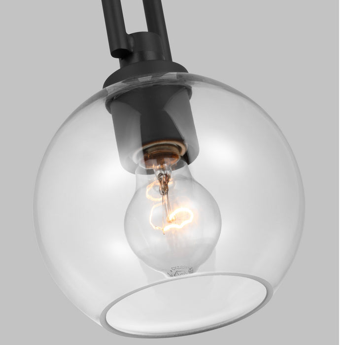 Myhouse Lighting Visual Comfort Studio - 6155701-112 - One Light Pendant - Codyn - Midnight Black