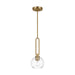 Myhouse Lighting Visual Comfort Studio - 6155701-848 - One Light Pendant - Codyn - Satin Brass