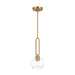 Myhouse Lighting Visual Comfort Studio - 6155701-848 - One Light Pendant - Codyn - Satin Brass